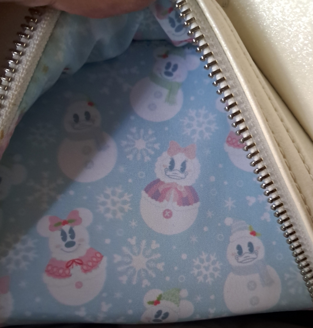 Minnie Snowgirl Loungefly Mini Backpack - Picture 7 of 7